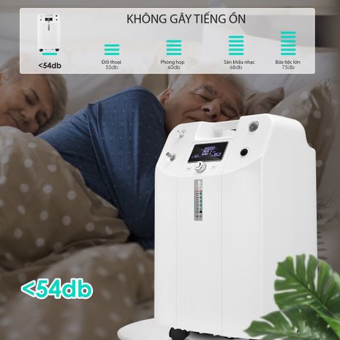 Máy tạo oxy KJR-Y51W và phụ kiện tiêu chuẩn dùng trong y tế