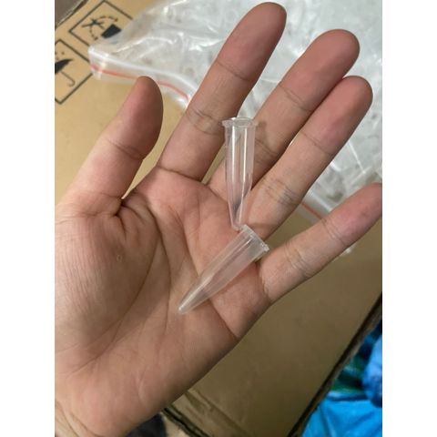 Combo 5000 cái Eppendorf ống ly tâm 1.5ml túi/500 cái, (10 túi)
