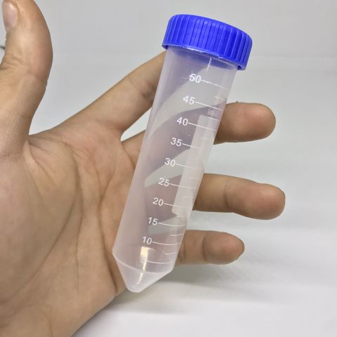 Ống Falcon 50ml, Ống Ly Tâm 50ml Nắp Vặn , Đáy Nhọn (50 cái)
