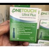 Máy đo đường huyết tiểu đường One Touch Ultra Plus Flex+ hộp 25 que test