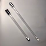 Combo Bóng Đèn Diệt Khuẩn Bóng Đèn Tiệt Trùng Tia Cực Tím Thạch Anh UVC 45cm (Máng Trắng)