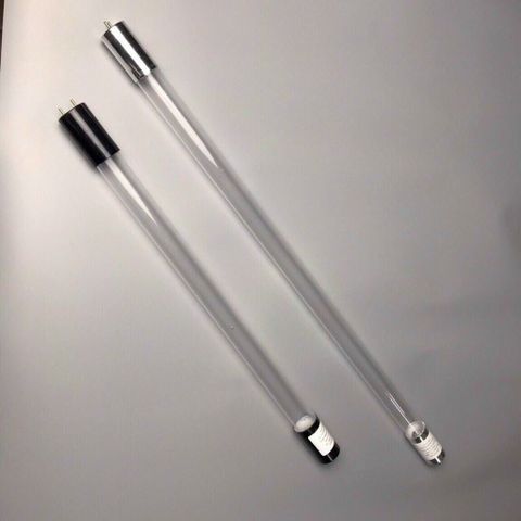 Combo Bóng Đèn Diệt Khuẩn Bóng Đèn Tiệt Trùng Tia Cực Tím Thạch Anh UVC 45cm (Máng Trắng)