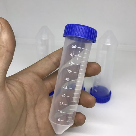 Ống Falcon 50ml, Ống Ly Tâm 50ml Nắp Vặn , Đáy Nhọn (50 cái)