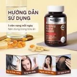 Viên Uống Biotin Mọc Tóc, Viên Uống Collagen Biotin Giúp Tóc Chắc Khoẻ Hộp 90 Viên