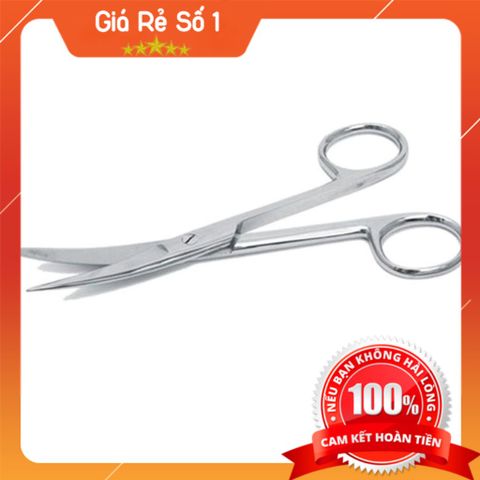 (Tbyt Hào Anh)Combo 10 Kéo cong 2 đầu nhọn kích thước 10 cm [Loại cong 2 đầu nhọn]
