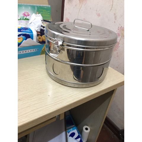 (Tbyt Hào Anh)Hộp Hấp Tròn ϕ các kích thước !