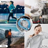 Vòng Làm Mát Cổ Ống Có Thể Tái Sử Dụng, Gel Máy Làm Đá Dạng Lỏng Làm Mát Cổ Quấn Mùa Hè