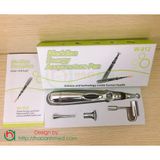 (Tbyt Hào Anh)Bút trâm cứu trị liệu Xung Diện 4 đầu dò Pen W-912