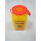Hộp y tế đựng vật sắc nhọn 1,5 lít bằng nhựa