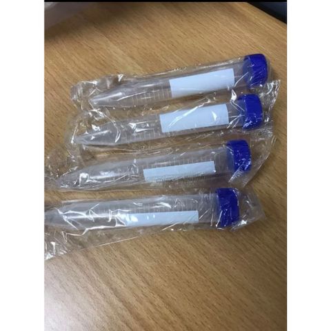 Combo 100 Ống Fancol 15ml - Ống ly tâm 15ml nắp vặn, đáy nhọn tiệt trùng từng cái