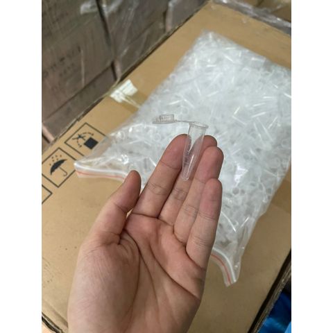 Combo 5000 cái Eppendorf ống ly tâm 1.5ml túi/500 cái, (10 túi)