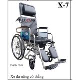 Xe Lăn Đa Năng , Xe Lăn Có Bô , Ngả Nằm Xe Lăn X7