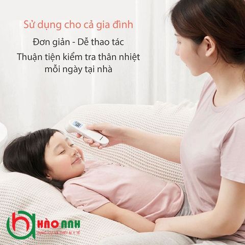 Nhiệt kế hồng ngoại Yuwell YT-1 bắn trán - Dùng đo nhiệt độ cơ thể trong gia đình (Cả người lớn và trẻ nhỏ)