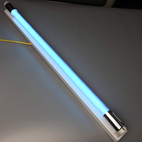 Combo Bóng Đèn Diệt Khuẩn Bóng Đèn Tiệt Trùng Tia Cực Tím Thạch Anh UVC 60cm (Máng Trắng)
