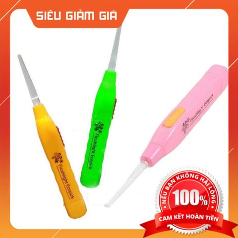 (Tbyt Hào Anh)Thiết bị lấy ráy tai Flashlight Earpick - An Toàn - Nhỏ Gọn - Sử dụng cho cả người lớn và trẻ em