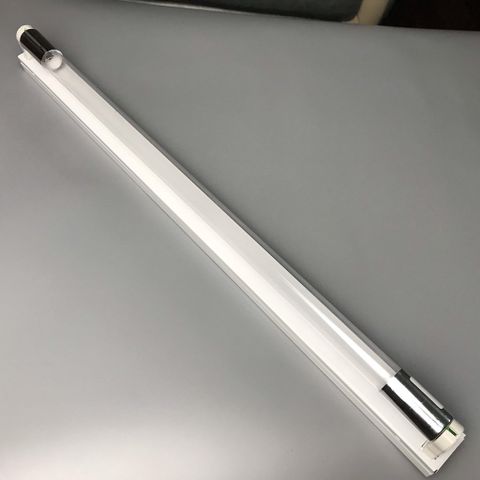 Combo Bóng Đèn Diệt Khuẩn Bóng Đèn Tiệt Trùng Tia Cực Tím Thạch Anh UVC 60cm (Máng Trắng)