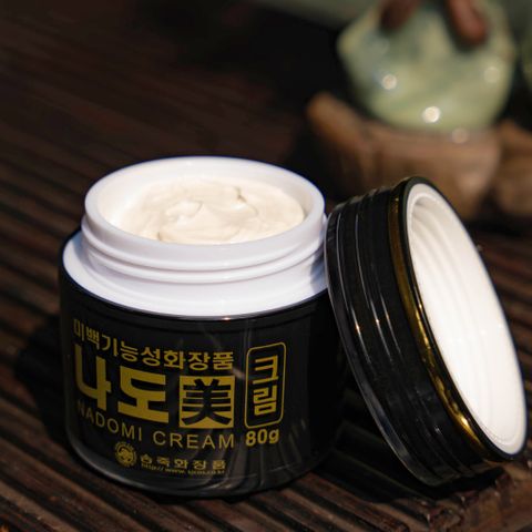 Kem Dưỡng Trắng Da Mờ Thâm Nám Thảo Dược Đông Y Nadomi Hàn Quốc, Kem Dưỡng Nám Hàn Quốc Dung Tích 80g