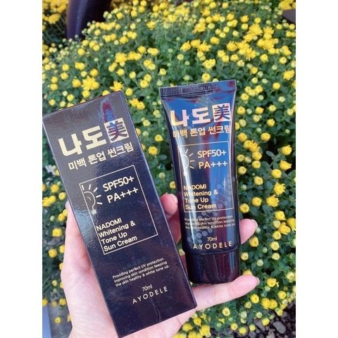 Kem Chống Nắng Vật Lý Nâng Tông Nadomi Hàn Quốc 70ml ( SPS 50+, PA +++)