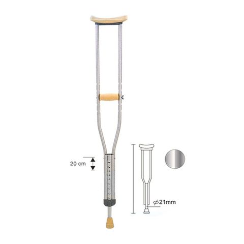Nạng Nách Hợp Kim Nhôm (1 đôi )