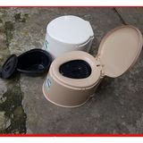 [giá tốt]Bô vệ sinh cho người già, toilet di động nhựa cao cấp cho người bệnh
