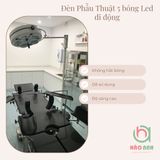 Đèn Led Phẫu Thuật Tiểu Phẫu chuyên dụng 5 Bóng Led Keling