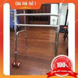 (Tbyt Hào Anh)Khung Tập Đi - [ Giá tốt, Trọng lượng siêu nhẹ, dễ dàng sử dụng, bánh trơn ]