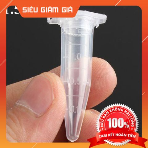 Eppendorf ống ly tâm 1.5ml túi/500 cái