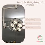 Đèn Phẫu Thuật Đèn Mổ cao cấp 5 bóng Led treo trần