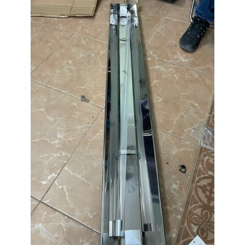 [Combo Bóng + Máng Inox] Bóng Đèn Diệt Khuẩn Bóng Đèn Khử Khuẩn Tia Cực Tím Thạch Anh UVC ( 120cm )