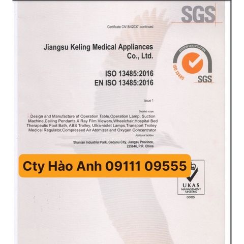 Đèn mổ, Đèn phẫu thuật di động 5 bóng LED (KL05L.IIILED)