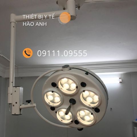 Đèn Phẫu Thuật treo trần 5 bóng Led Keling