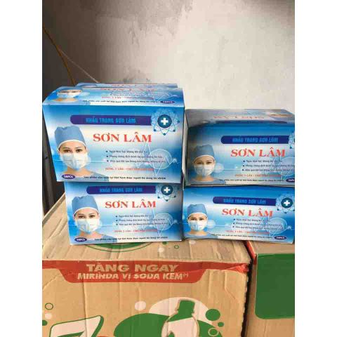 [Giá cực rẻ] Khẩu trang y tế 4 lớp - Hàng công ty - Sản xuất Việt Nam- Cam kết giá rẻ nhất