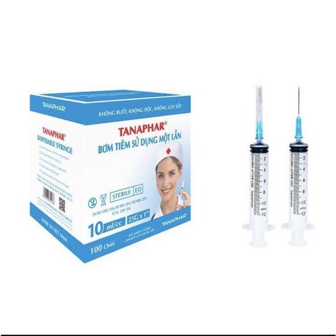 Bơm kim tiêm y tế 1ml 3ml 5cc 10cc 20ml 50ml - ống chích vô trùng, xilanh sử dụng một lần xi lanh