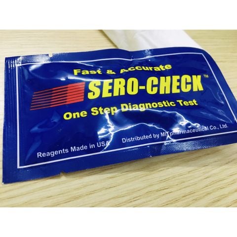 (Tbyt Hào Anh)QUE TEST THỬ HPV CỔ TỬ CUNG SERO-CHECK CỦA MỸ