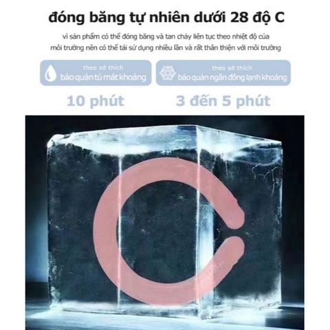 Vòng làm mát phòng chống say nắng mùa hè, làm mát PCM ngoài trời di động treo cổ Vòng đeo cổ băng NHẬT BẢN