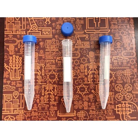 Ống nghiệm nhựa ly tâm/ lấy mẫu nắp vặn (15ml) 100 cái