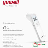 Nhiệt kế hồng ngoại Yuwell YT-1 bắn trán - Dùng đo nhiệt độ cơ thể trong gia đình (Cả người lớn và trẻ nhỏ)