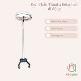 Đèn Led Phẫu Thuật Tiểu Phẫu chuyên dụng 4 Bóng Led Keling