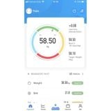 (Tbyt Hào Anh)Cân Điện Tử Kết Nối Bluetooth Thông Minh Phân Tích Cân Nặng, Tỷ Lệ Mỡ Sức Khỏe + Dây thước đo