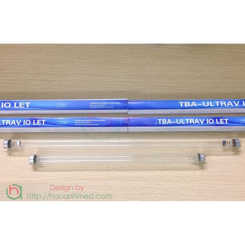 Bóng Đèn UVC Diệt Khuẩn Không Khí Đèn Cực Tím [COMBO Máng + bóng UV 45cm ]