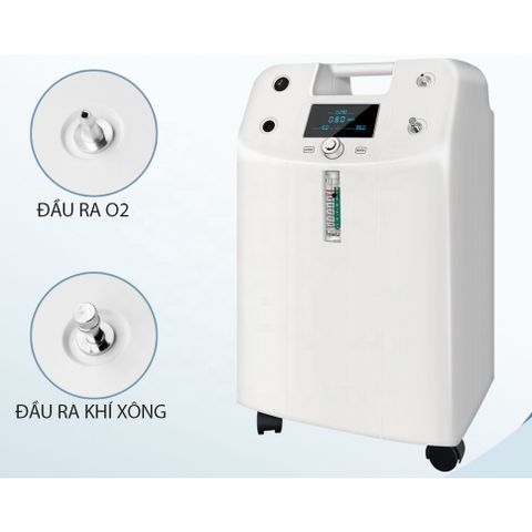 Máy tạo oxy KJR-Y51W và phụ kiện tiêu chuẩn dùng trong y tế