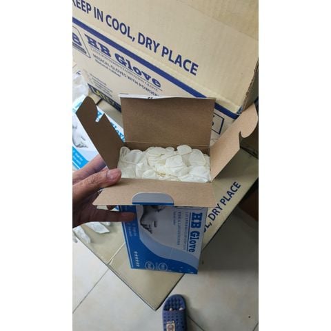 Hộp ( 50 đôi) Găng cao su Tay y tế Latex không bột, có bột - HB Glove  (Phòng khám,spa, thẩm mỹ viện, xăm,..)