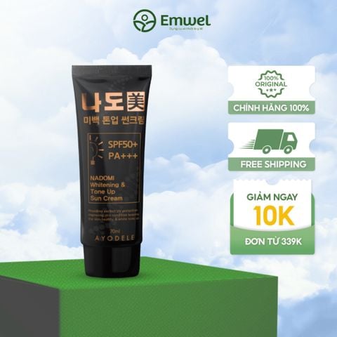 Kem Chống Nắng Nadomi, Kem Chống Nắng Hàn Quốc Dành Cho Da Mặt Dung Tích 70ml