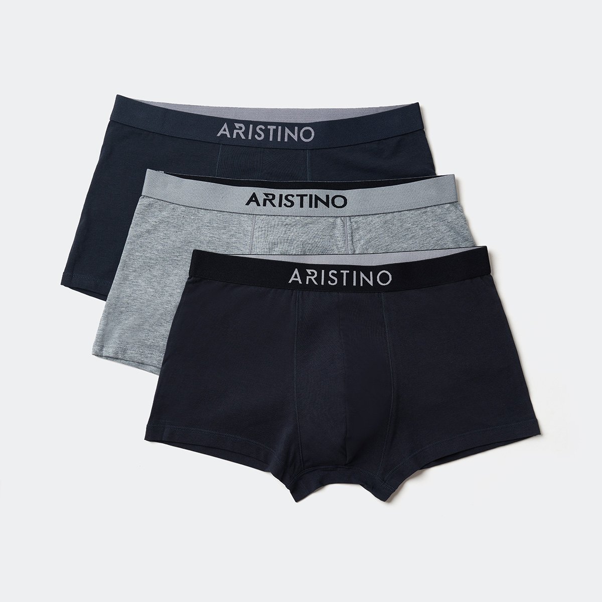 3 colores de ropa interior tipo bóxer para hombre de Aristino