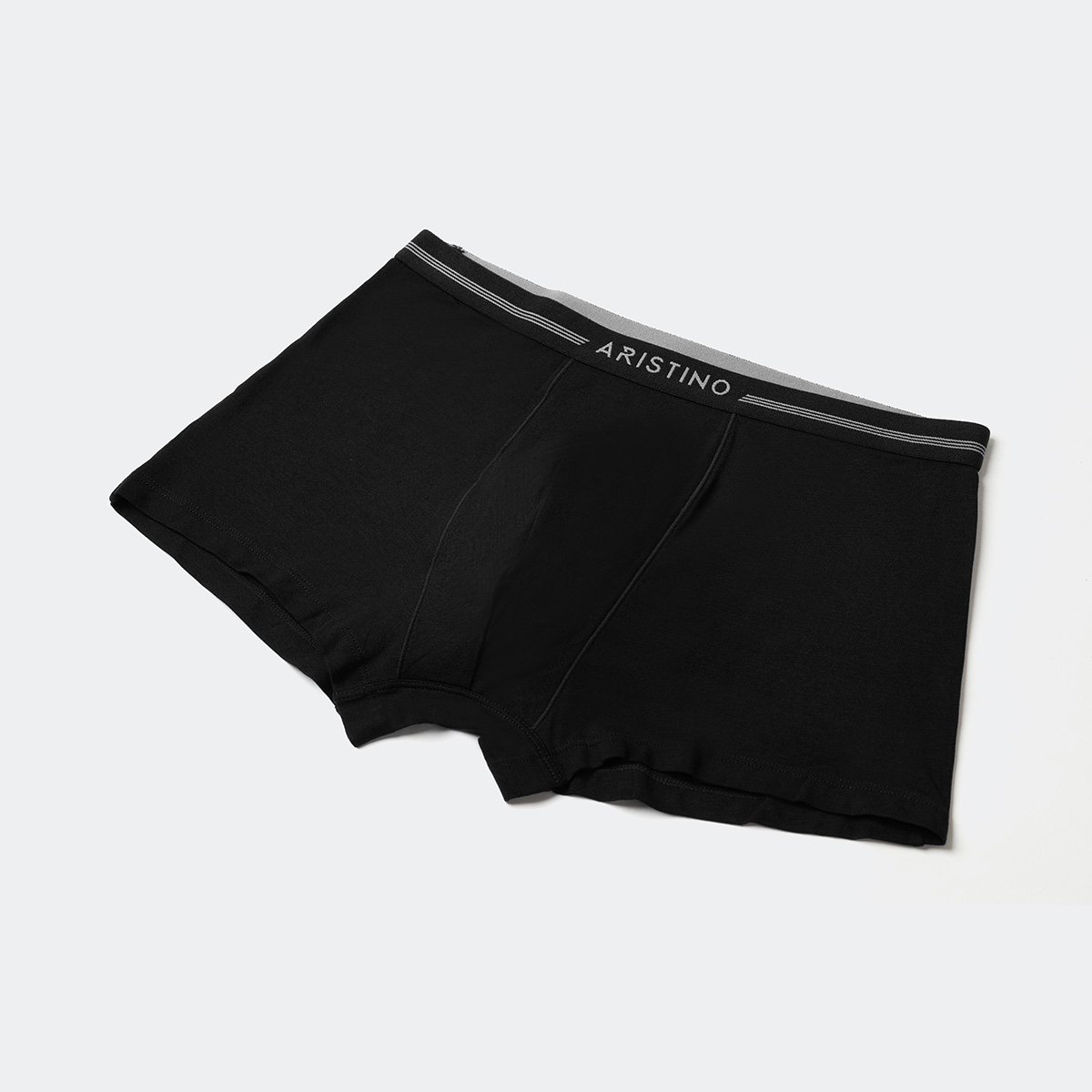 Boxer Aristino para hombre, color negro, talla 9