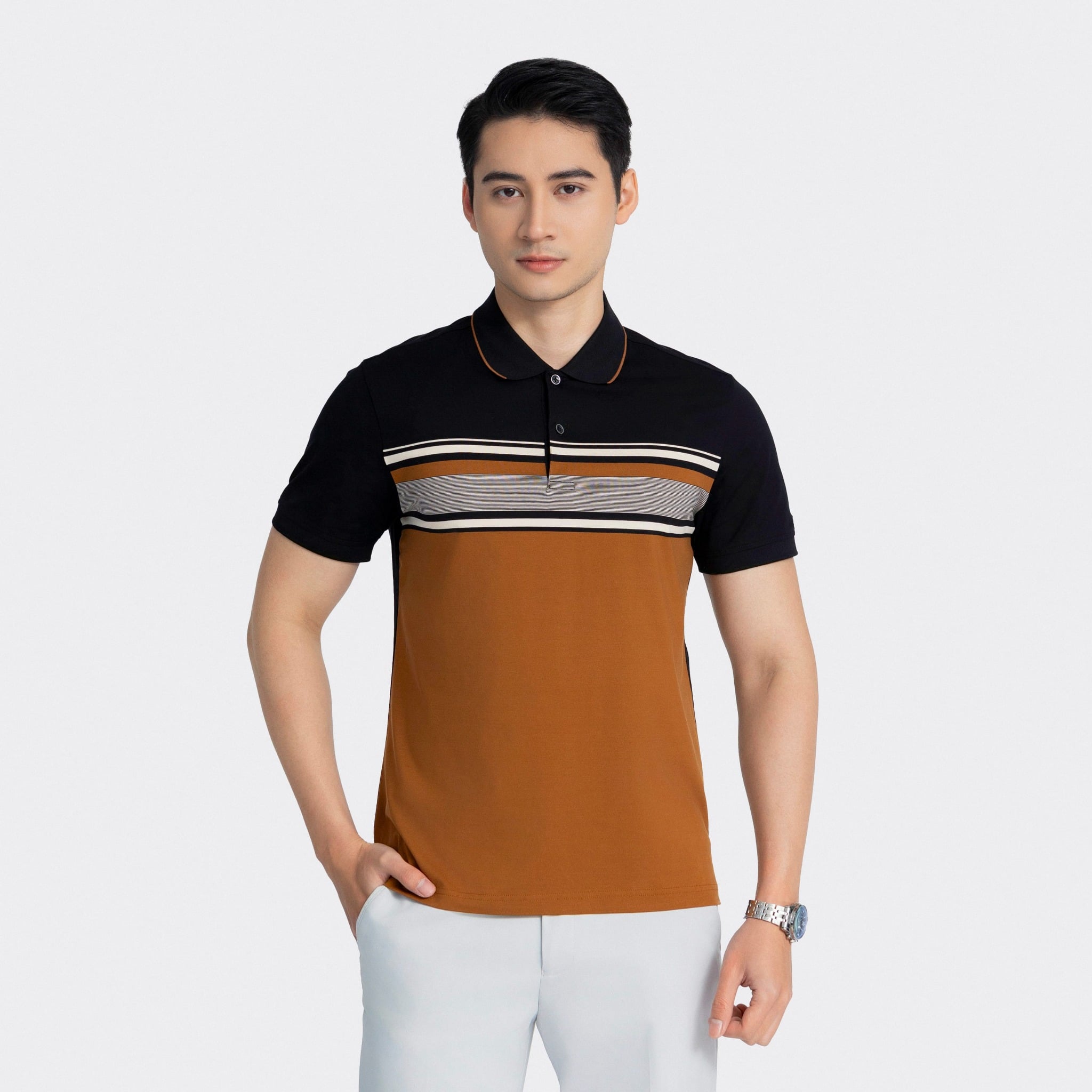 Áo Polo Nam Aristino Business Cotton 1PS001AZ