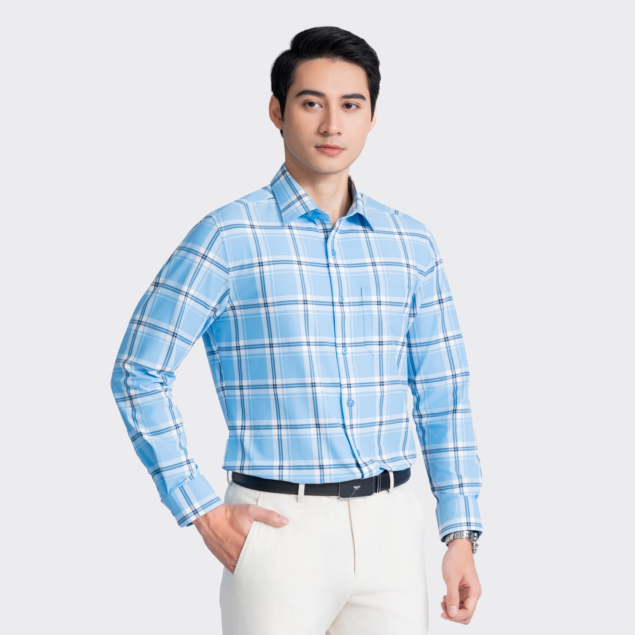 Áo Sơ mi Nam Aristino Business 1LS0260Z