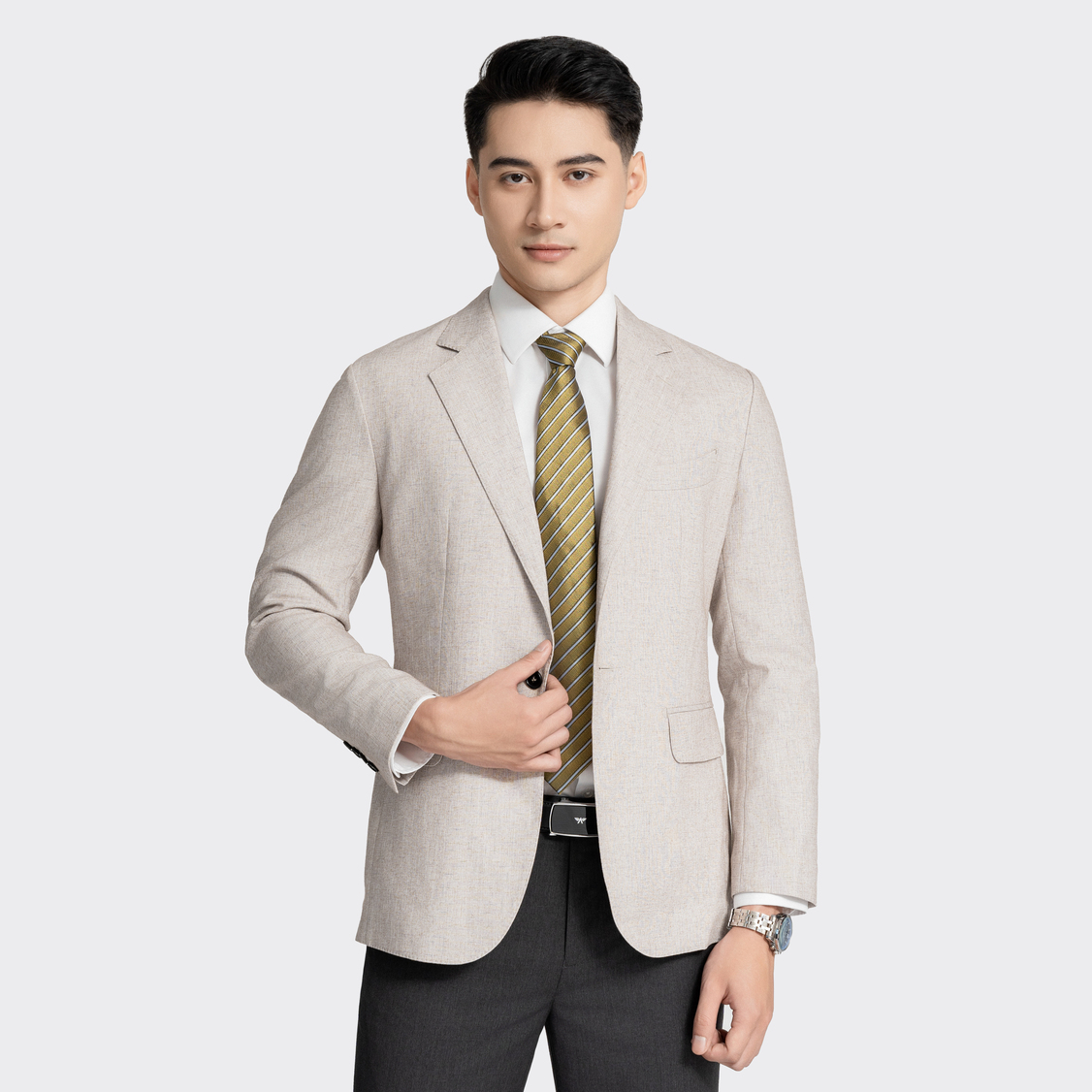 Áo khoác Blazer Cao Cấp Nam Aristino ABZM030Z