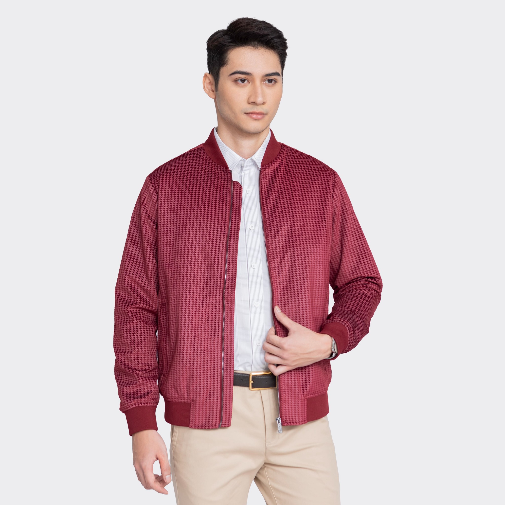 Áo khoác hai lớp Nam Aristino Regular Fit AJK011W3