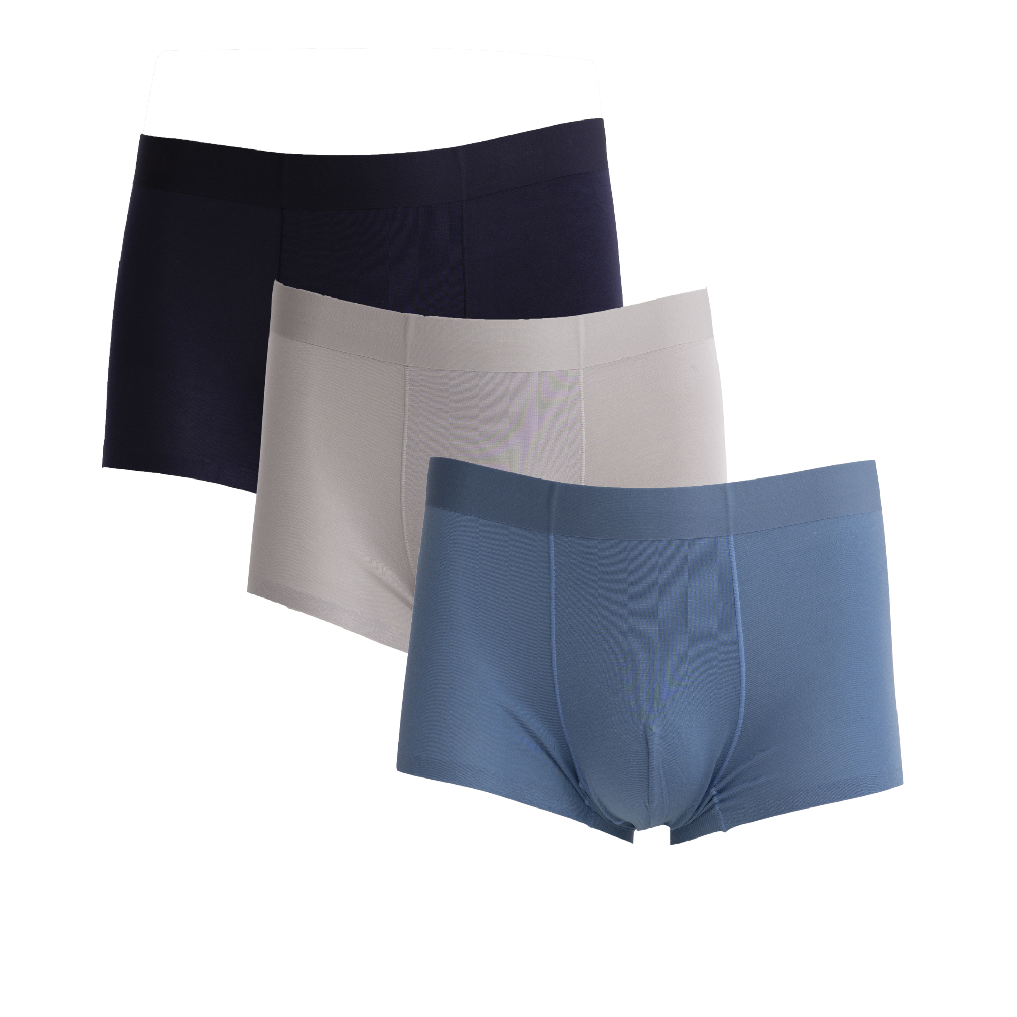 Ropa interior masculina confeccionada con tejido modal.